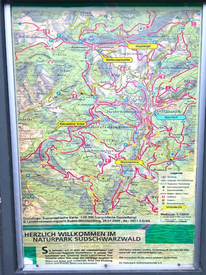 Ferienwohnung Schwarzwald Todtmoos Εξωτερικό φωτογραφία